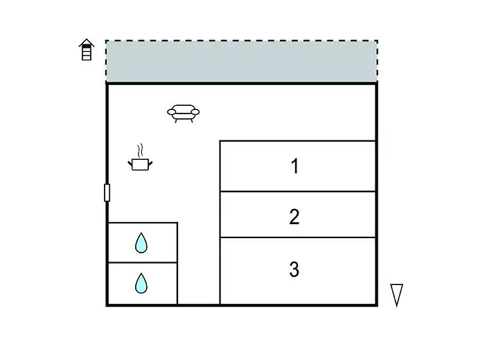 Awesome In With House Sea View تكون